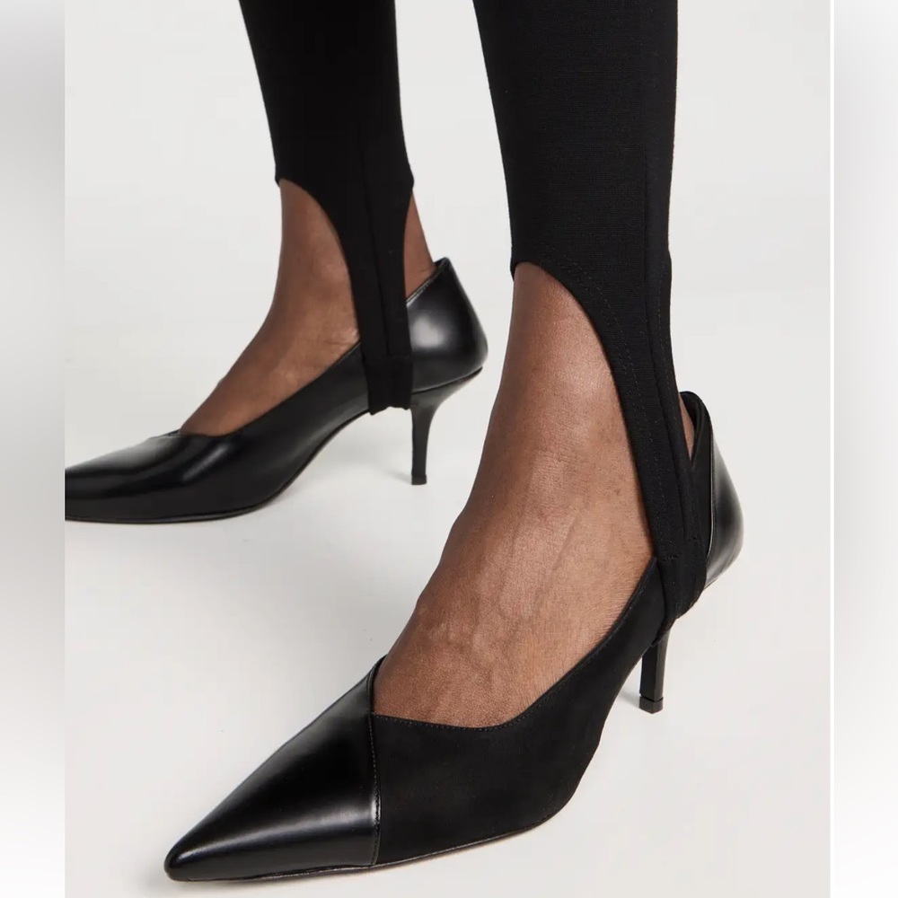 NWB - Anine Bing Devon Pumps - High shine and matte black - size 39